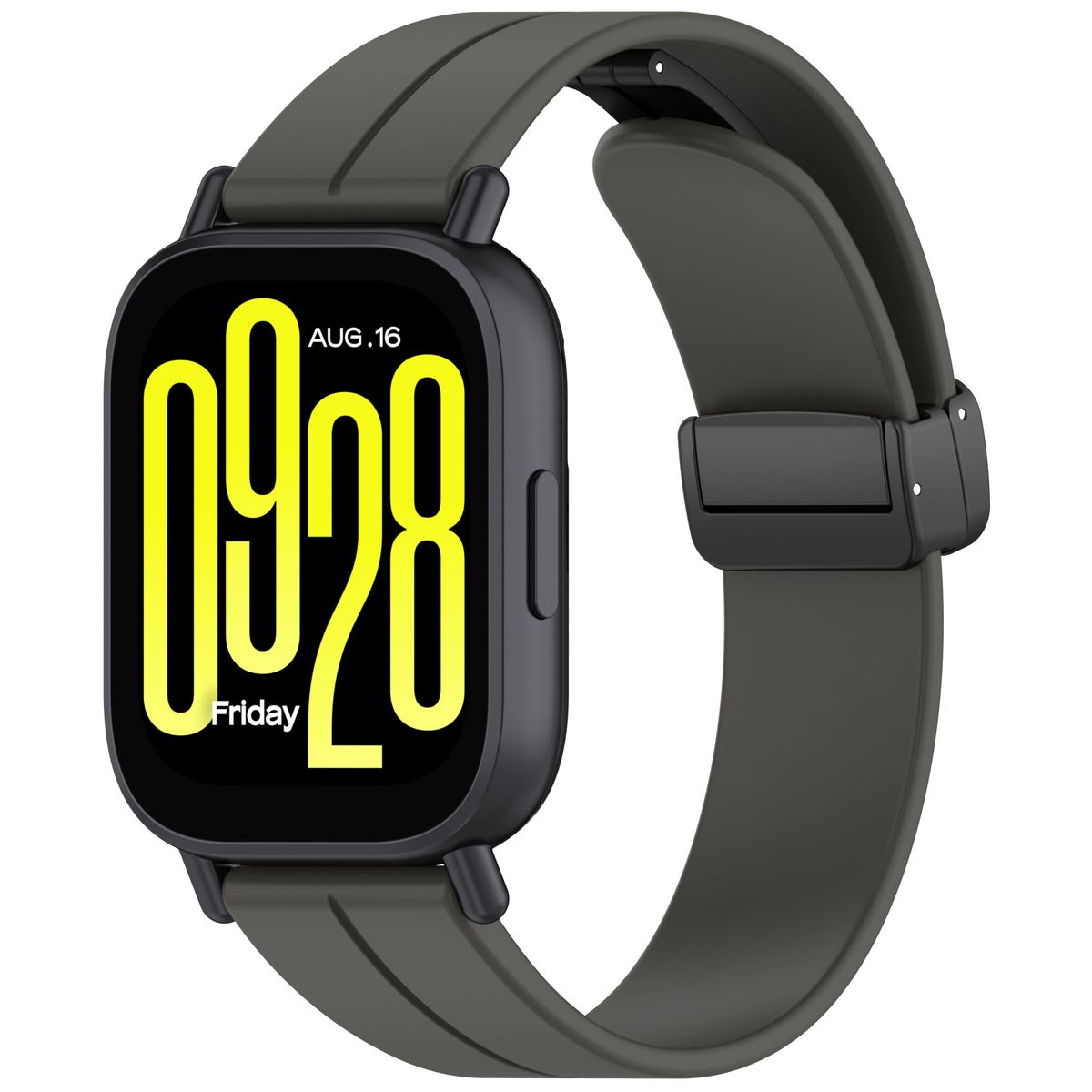 Silikonowy pasek Bizon Strap Watch Silicone L do smartwatcha Quick Release 22 mm